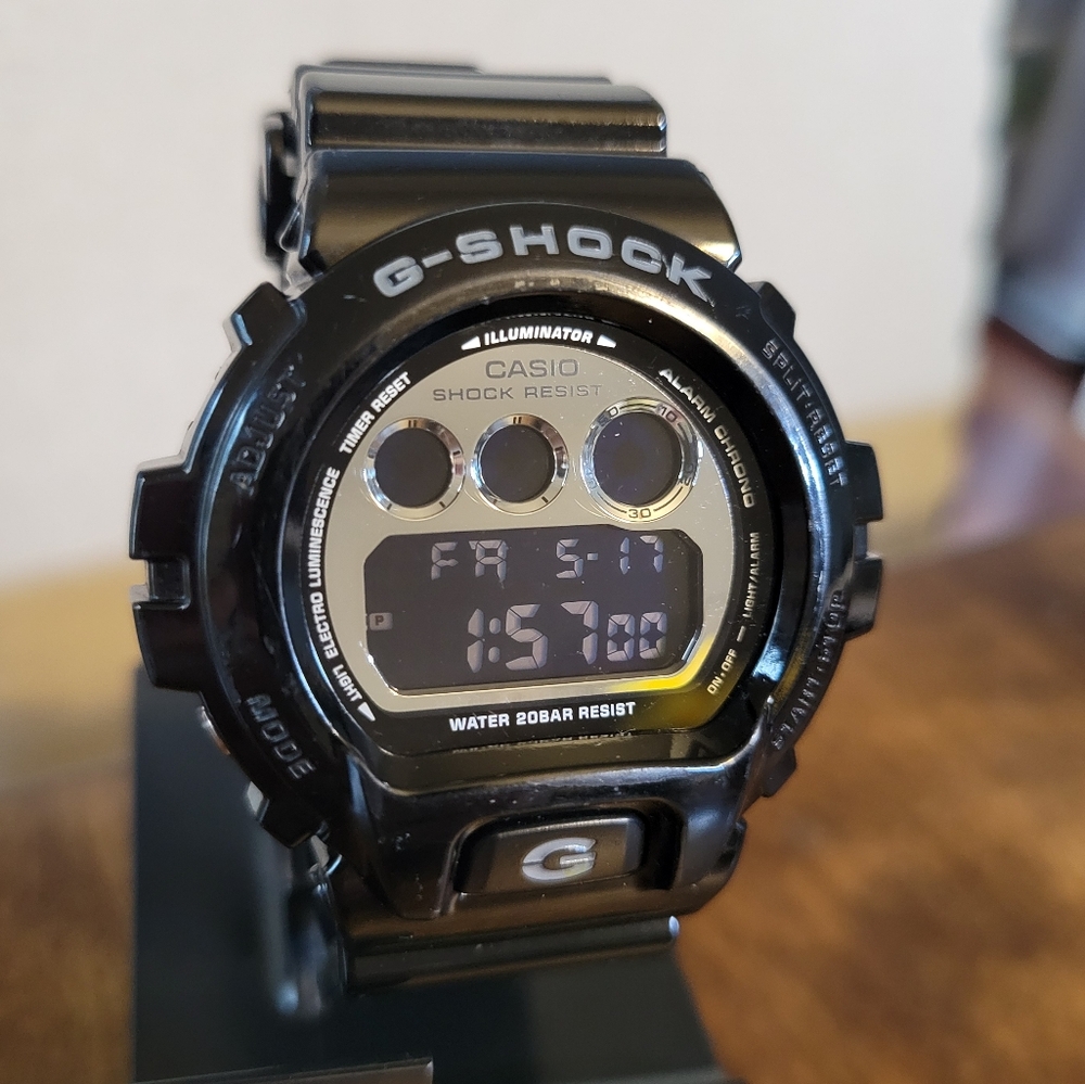 G-Shock Ltd Edition Mirror Dial Series Digital Watch - DW-6900NB-1